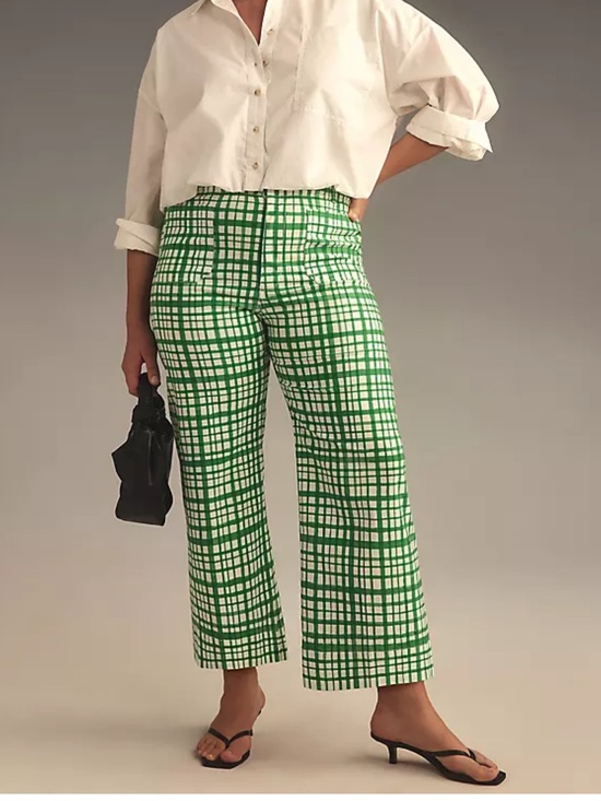 Anthropologie Pants - Anthropologie Maeve The Colette Cropped Wide Leg Pant